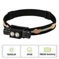 Wurkkos H25L USB Rechargeable 1000LM 18650 Headlamp-0