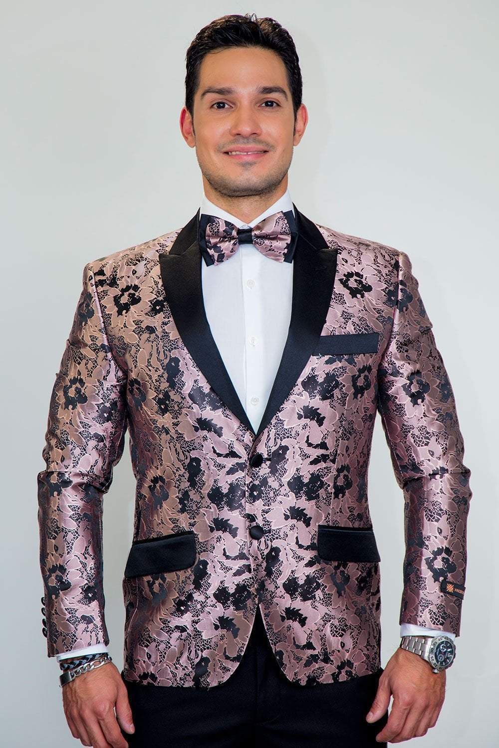 "Amsterdam" Tuxedo Jacket Peak-10
