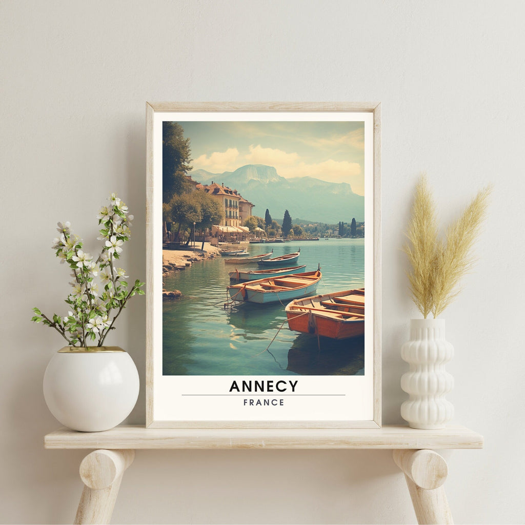 Impression Annecy | Affiche de Voyage Annecy | Photographie France-3