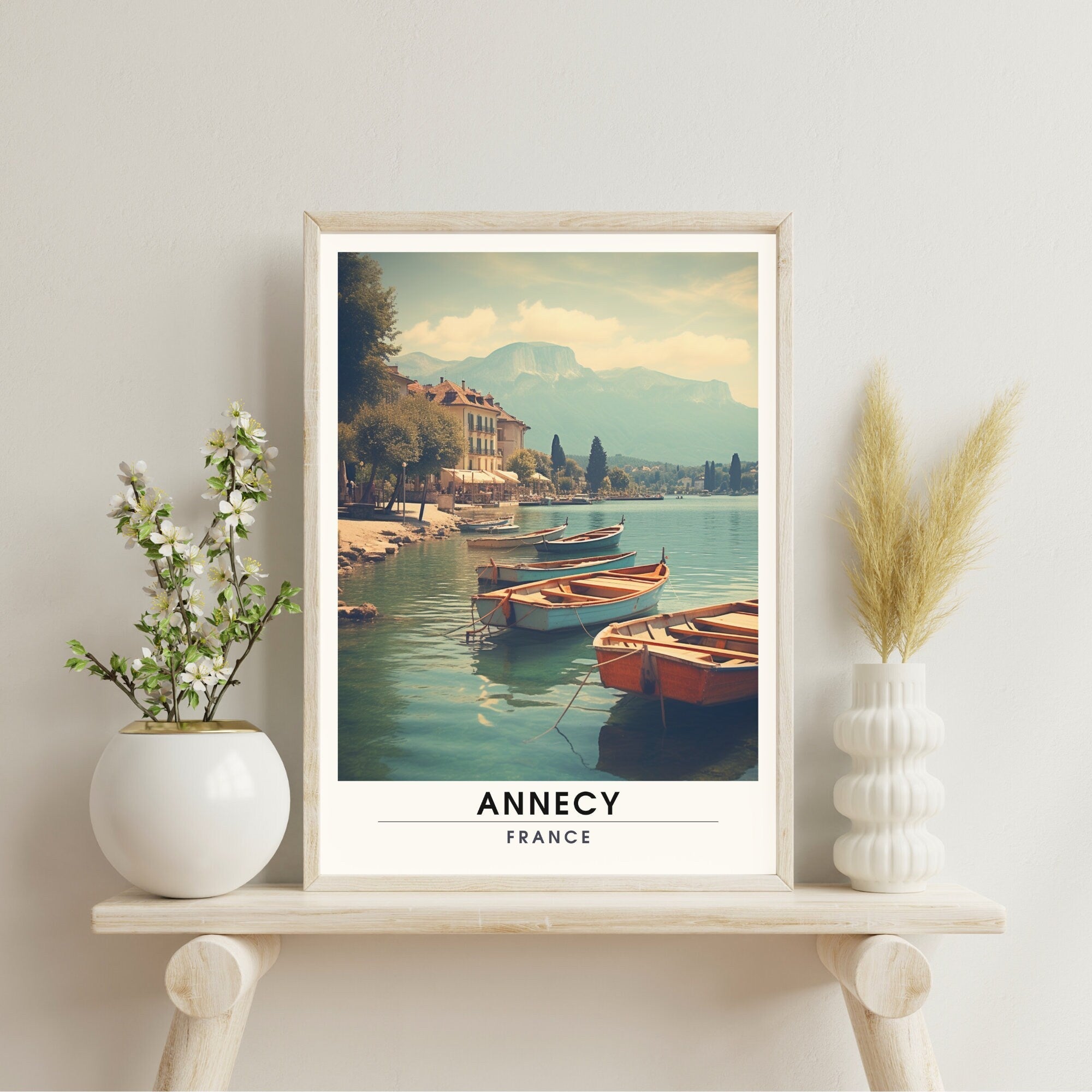 Impression Annecy | Affiche de Voyage Annecy | Photographie France-3