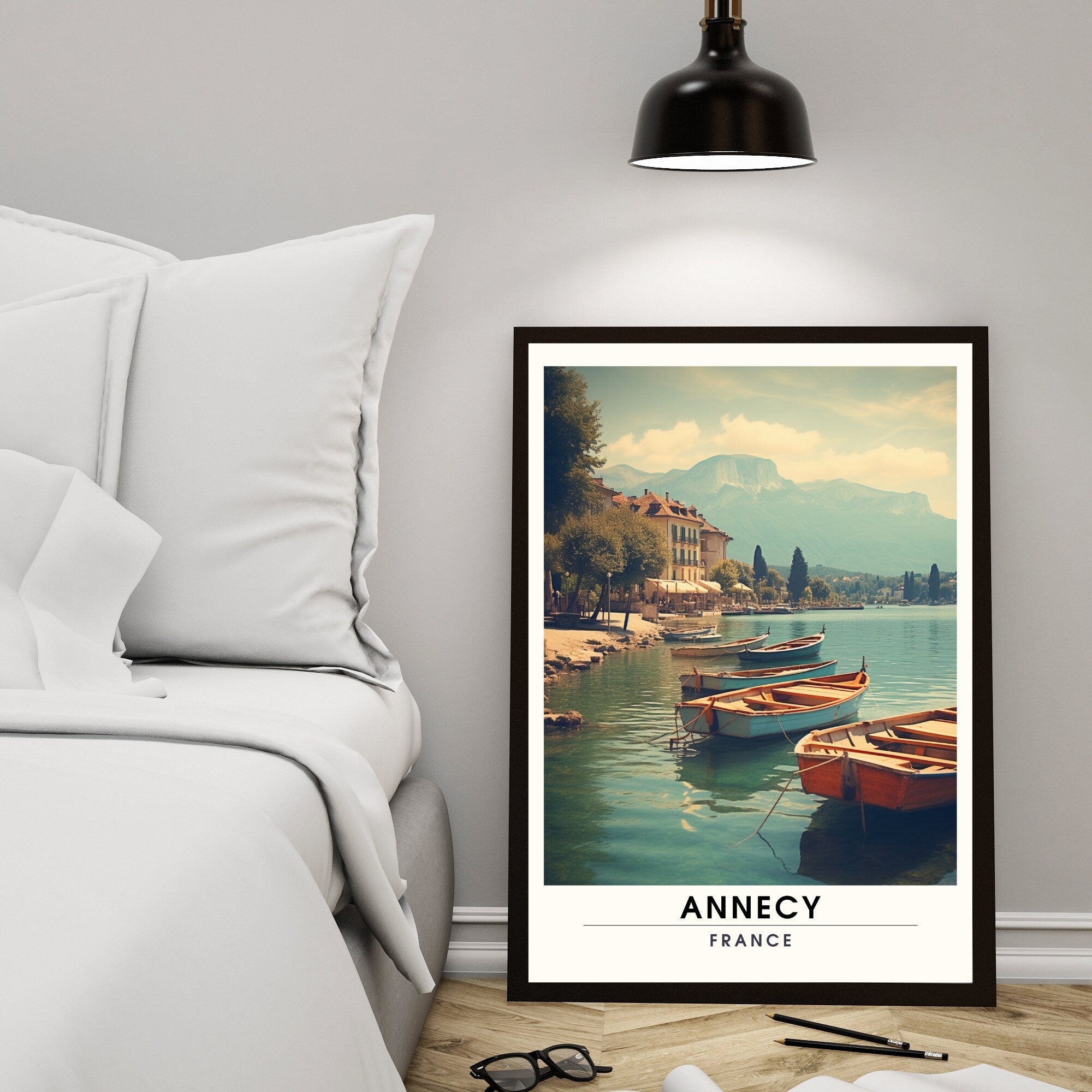 Impression Annecy | Affiche de Voyage Annecy | Photographie France-4