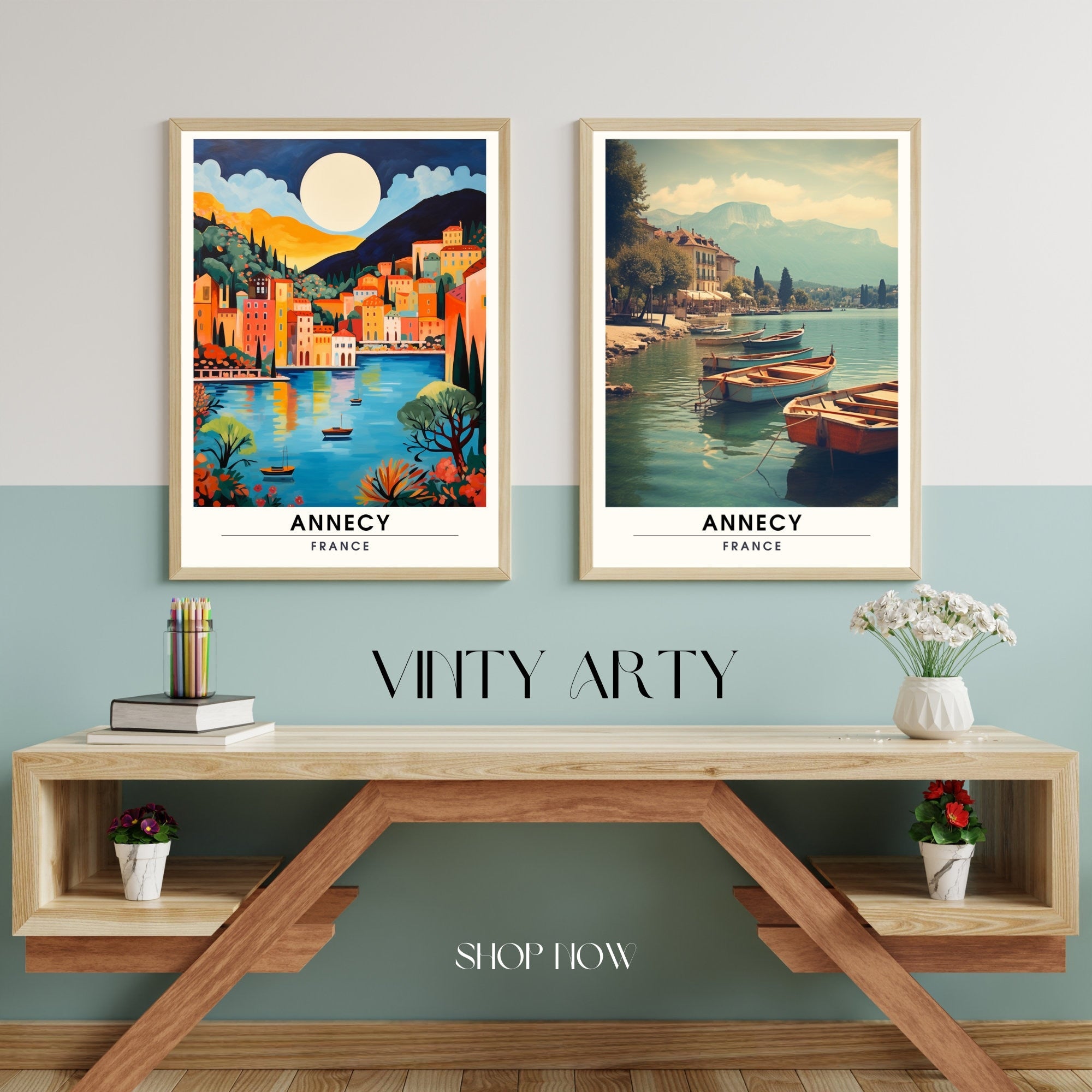 Impression Annecy | Affiche de Voyage Annecy | Photographie France-2